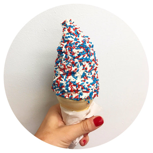 Bits N Things Red, White & Blue Patriotic Sprinkles | America's Blend | Topping & Decoration | 5 lb. Bulk Container