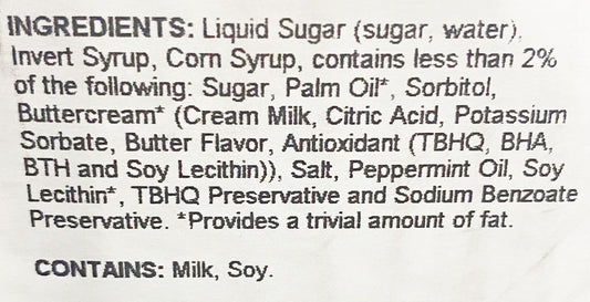 Bits N Things Thank You Buttermints, Individually Wrapped Soft Mint Candies - Pack of 100 (American Flag)