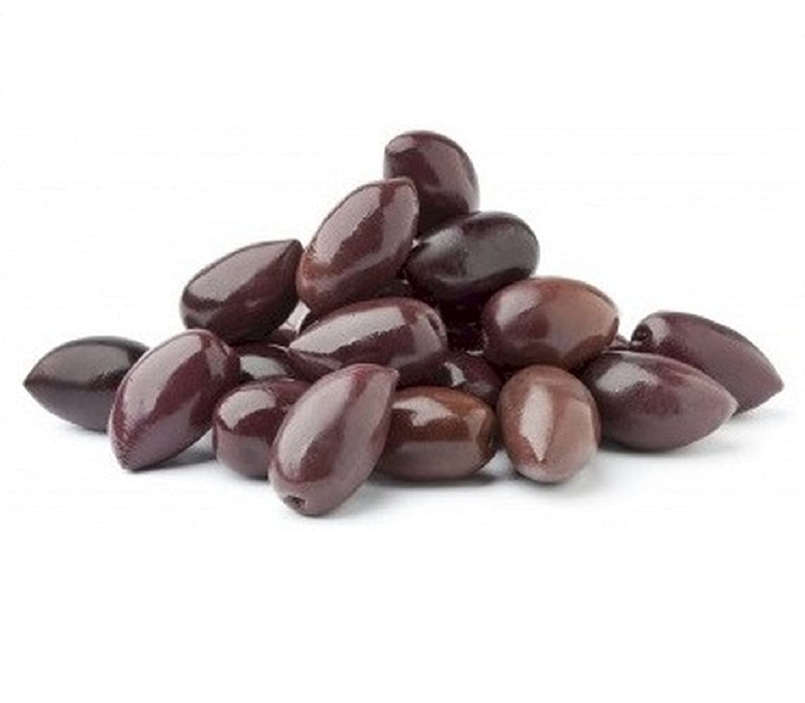 Bits N Things Pitted Greek Kalamata Olives In Brine | Plastic Keg | 70.4 oz.