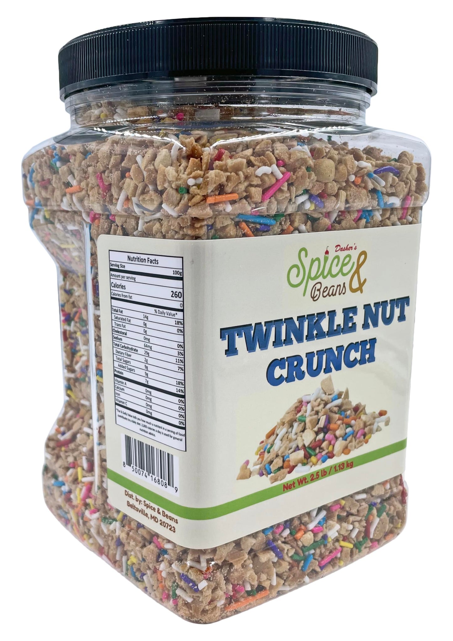 Dasher's Spice & Beans - Ice Cream Topping & Cake Decoration