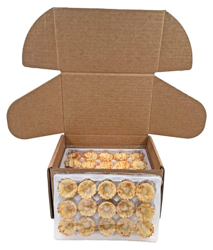 Mini Phyllo Shells - 6/15ct Trays - Fillo Dough Shells | By Dasher's Spice & Beans | (90 ct Total)