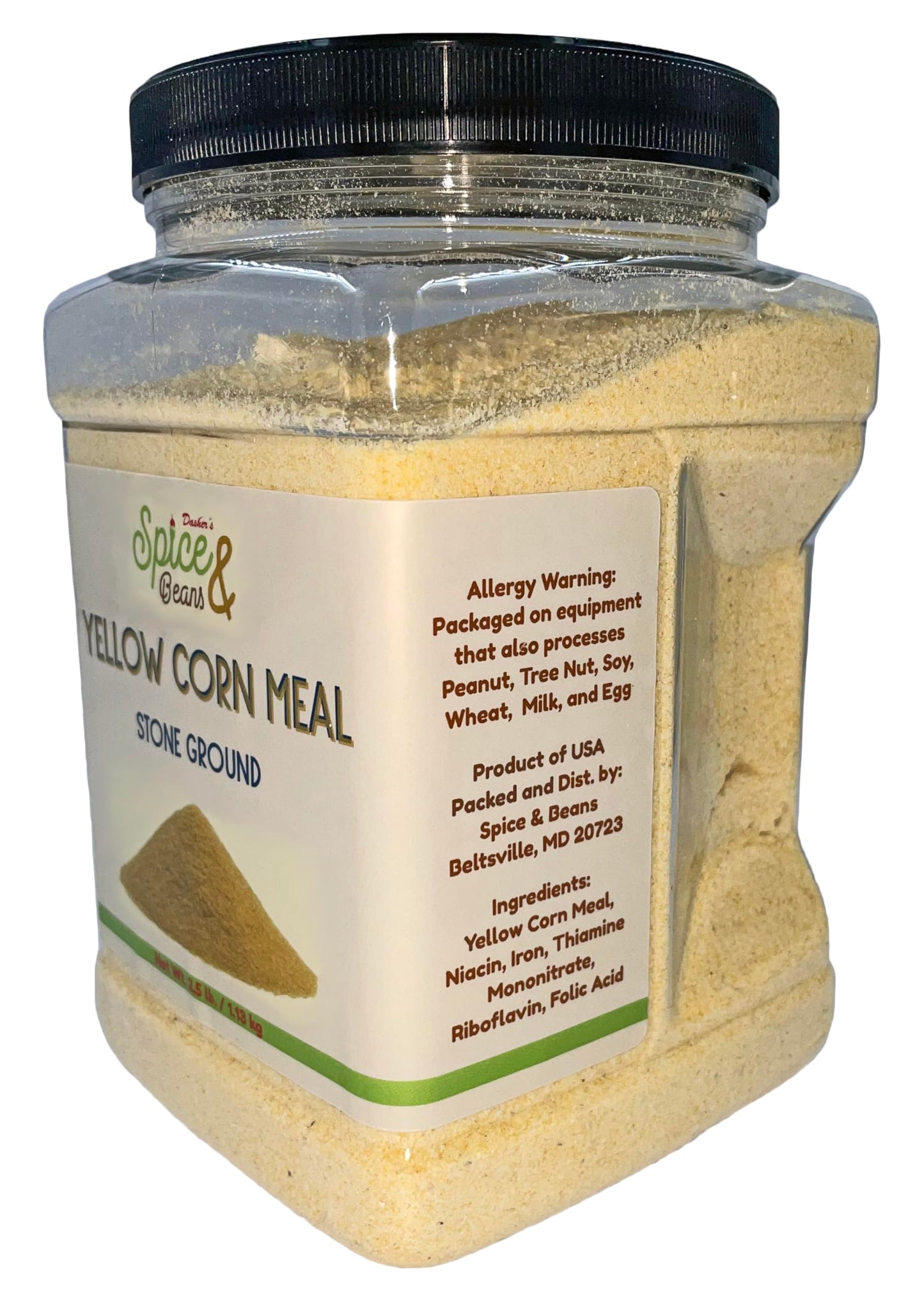 Ground Meal | by Dasher's Spice & Beans | Cannister