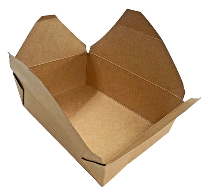 Bits N Things #3 Take-Out Container | Microwavable Folded Paper | 50 Count