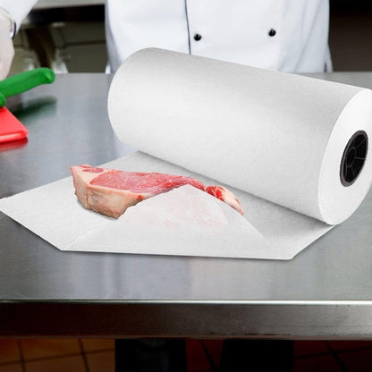 Bits N Things Treated Butcher Paper Roll 12'' x 700' | 40# Basis Weight | (White)