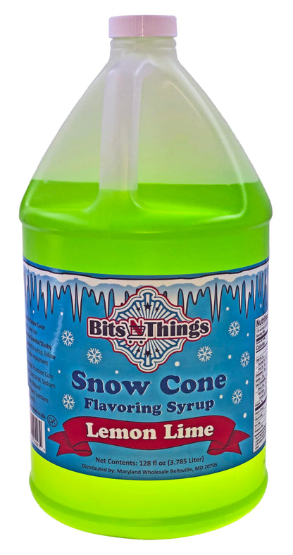 Bits N Things Flavoring Syrup | Gluten-Free | Snow Cone and Snowball |