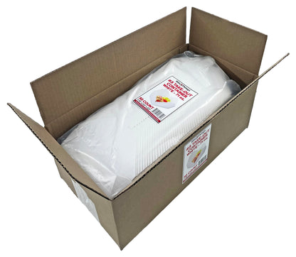 Bits N Things #3 Take-Out Container | Microwavable Folded Paper | 50 Count