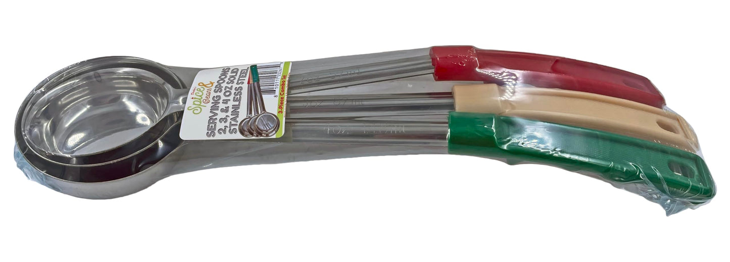 Stainless Steel Portion Control Serving Spoons | Combo Packs