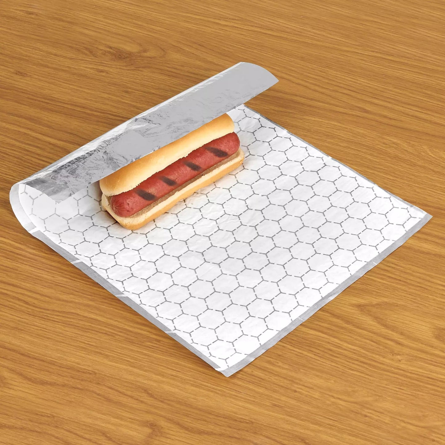 Bits N Things Insulated Foil Sandwich Wrap Sheets | 14" x 16" - Pack of 500