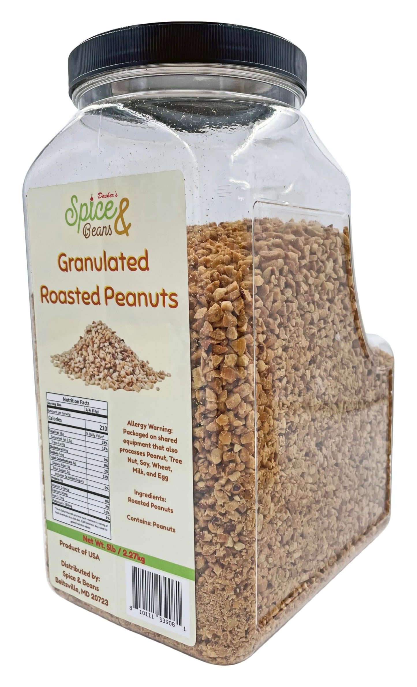 Granulated Roasted Peanuts | by Dasher's Spice & Beans |