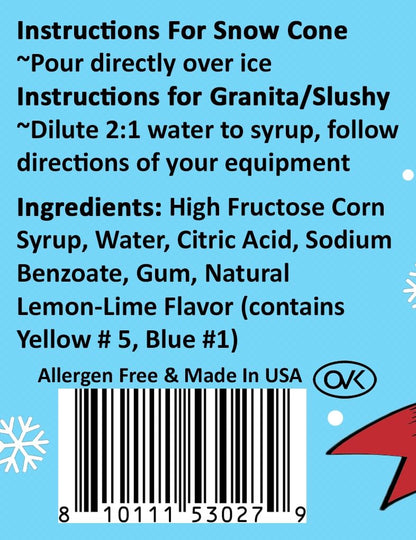 Bits N Things Flavoring Syrup | Gluten-Free | Snow Cone and Snowball |