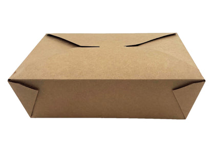 Bits N Things #3 Take-Out Container | Microwavable Folded Paper | 50 Count