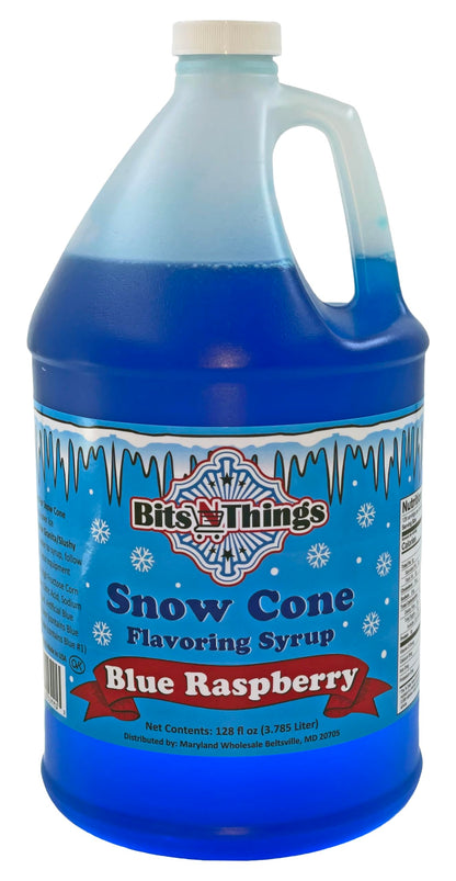 Bits N Things Flavoring Syrup | Gluten-Free | Snow Cone and Snowball |