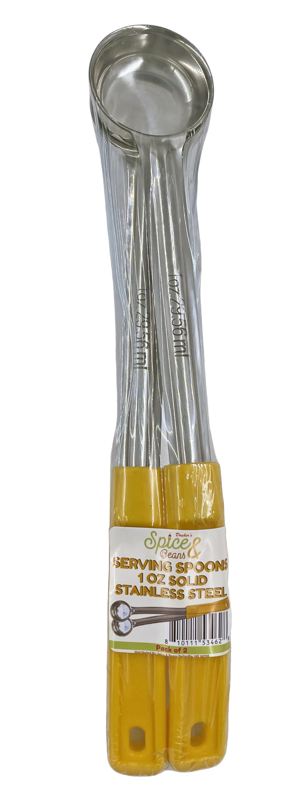 Stainless Steel Portion Control Serving Spoon - Pack of 2