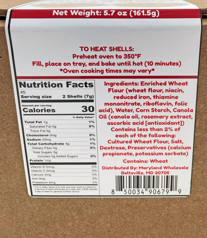 Bits N Things Mini Phyllo (Fillo) Shells | Fully Baked | Vegan & Kosher |15 Per Box (3 Boxes)