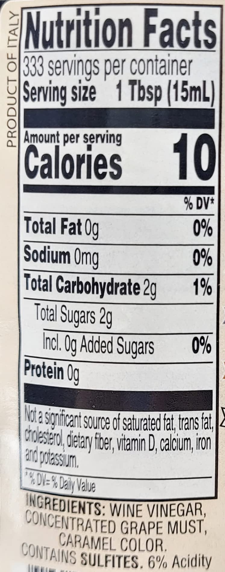 Balsamic Vinegar of Modena | Bits N Things | 169 Oz. (5L) Resealable Bottle