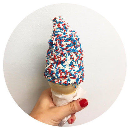 Bits N Things Red, White & Blue Patriotic Sprinkles | America's Blend | Topping & Decoration | 5 lb. Bulk Container