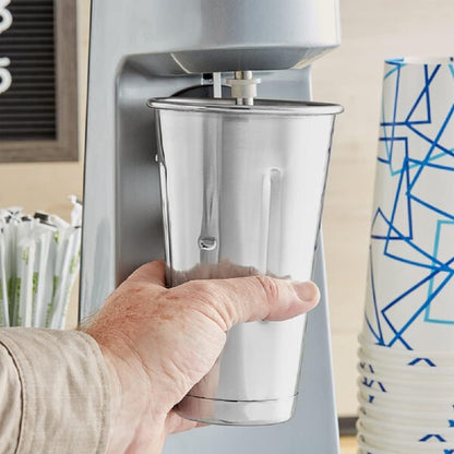 Bits N Things 30 oz. Stainless Steel Malt Cup - Milkshake/Cocktail - Pack of 2