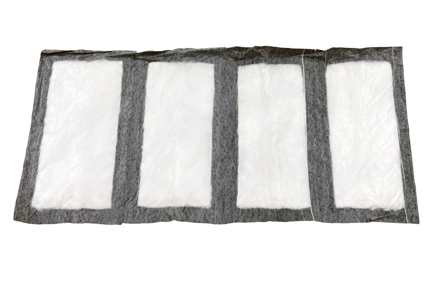 Bits N Things Absorbent Pads | Disposable Standard Supermarket Meat Poultry Frozen Food Pad | 4 x 7 | 40 gram | Pack of 150 (Black)