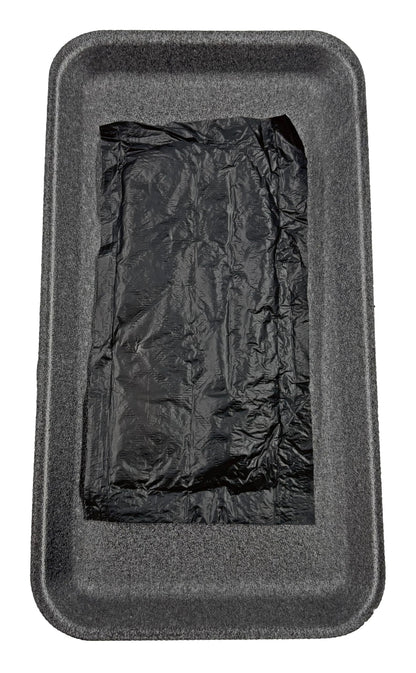 Bits N Things Foam Meat Trays | Disposable Standard Supermarket Meat Poultry Frozen Food Tray | Arts & Crafts |