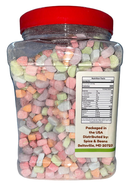 Dasher's Spice & Beans Mini Dehydrated Marshmallows | Ice Cream Topping & Cake Decoration |
