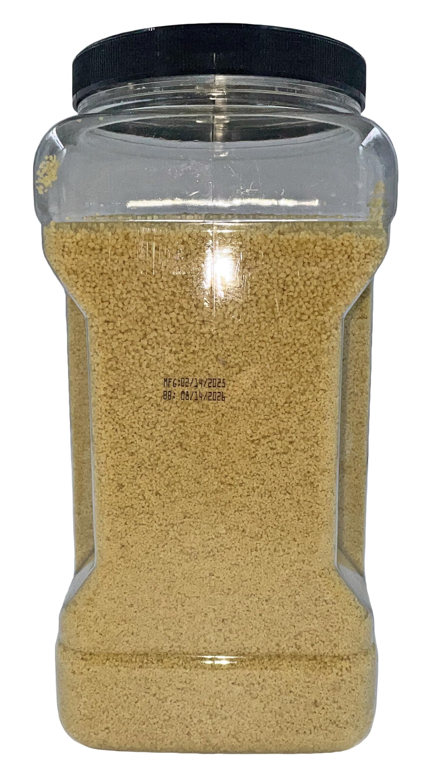 Medium Pre-cooked Couscous | Non-GMO | by Dasher's Spice & Beans | 5 lb. Container