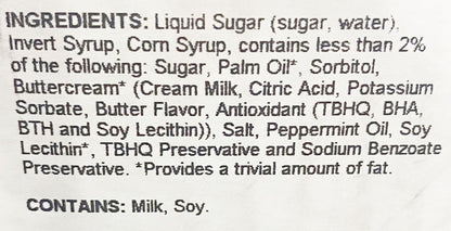 Bits N Things Thank You Buttermints, Individually Wrapped Soft Mint Candies - Pack of 100 (American Flag)