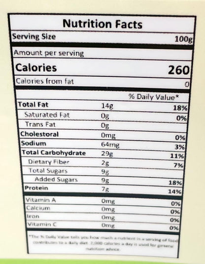 Dasher's Spice & Beans Ice Cream Topping & Cake Decoration |