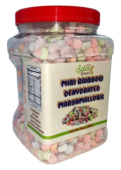Dasher's Spice & Beans Mini Dehydrated Marshmallows | Ice Cream Topping & Cake Decoration |