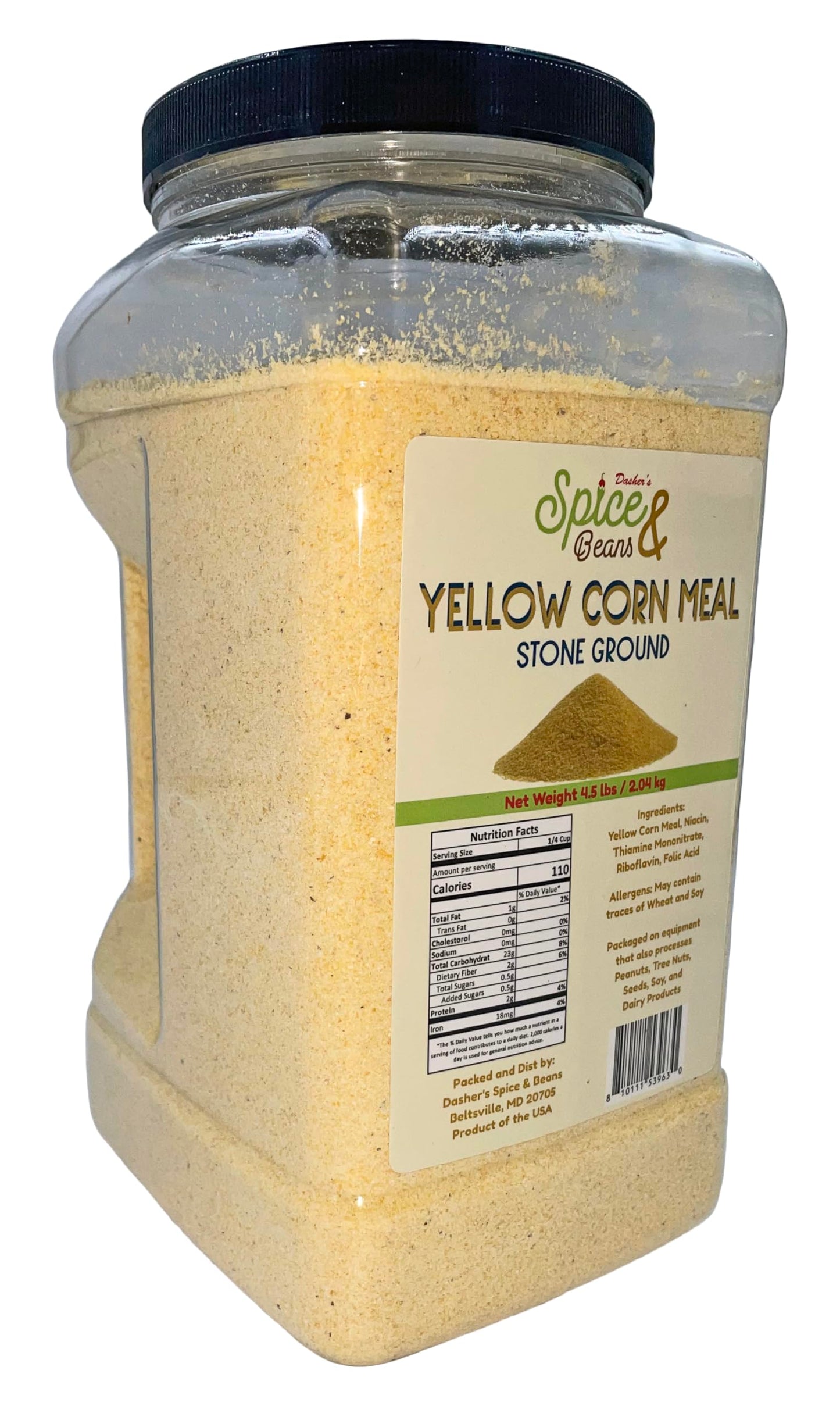 Ground Meal | by Dasher's Spice & Beans | Cannister