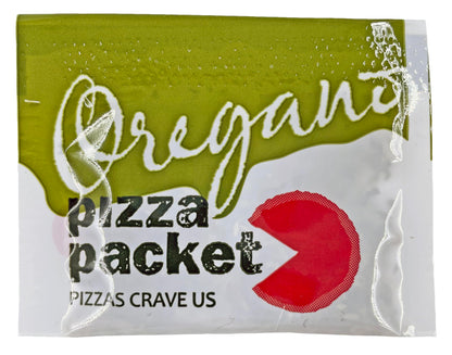 Oregano Packet 0.023 oz. | Kosher | Made in America | Pizza Packet | Bits N Things | 100 Packs