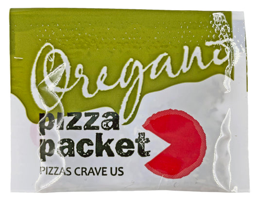 Oregano Packet 0.023 oz. | Kosher | Made in America | Pizza Packet | Bits N Things | 100 Packs