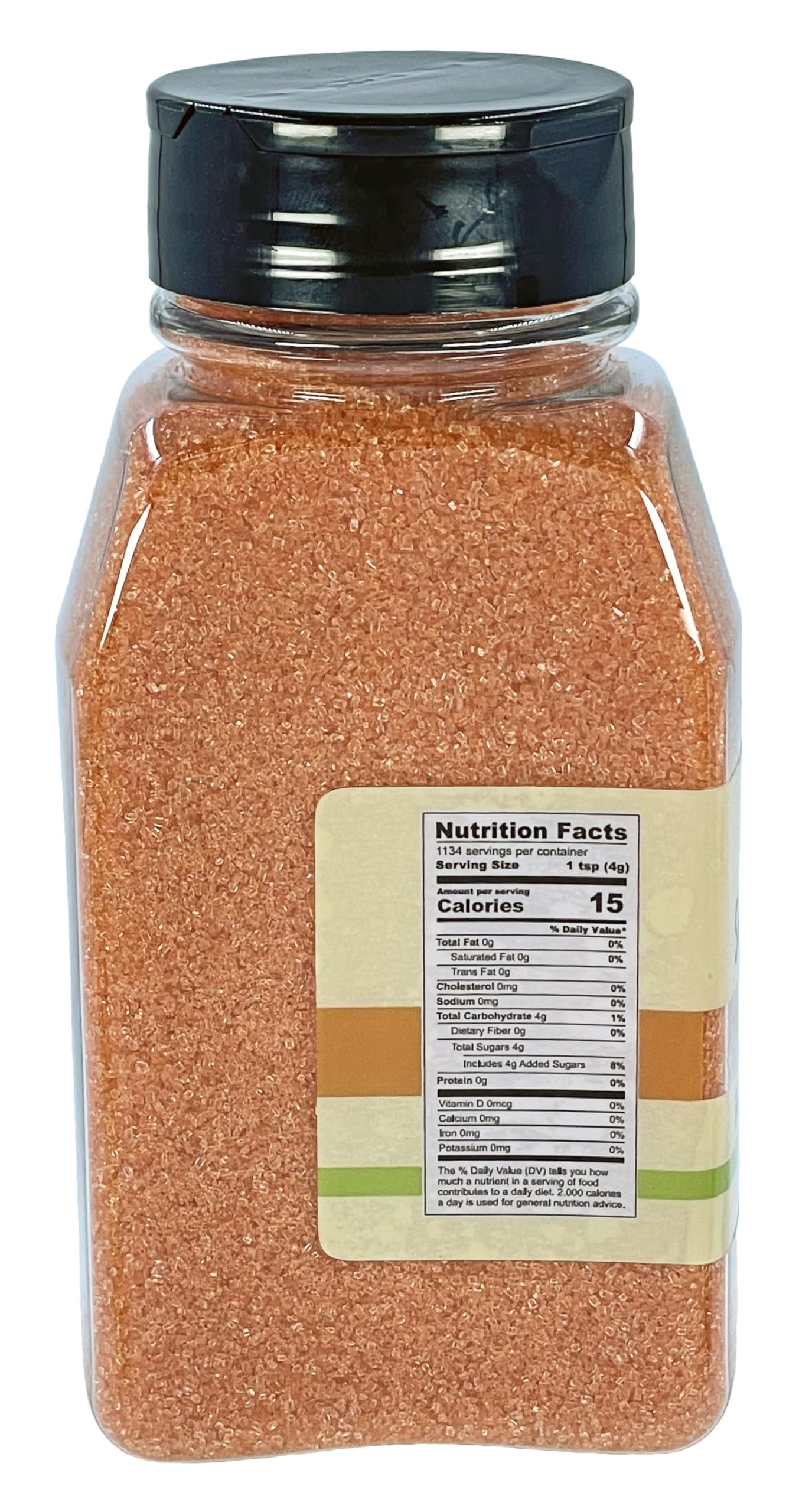 Dasher's Spice & Beans Sanding Sugar | 1 lb Container | Made in USA |