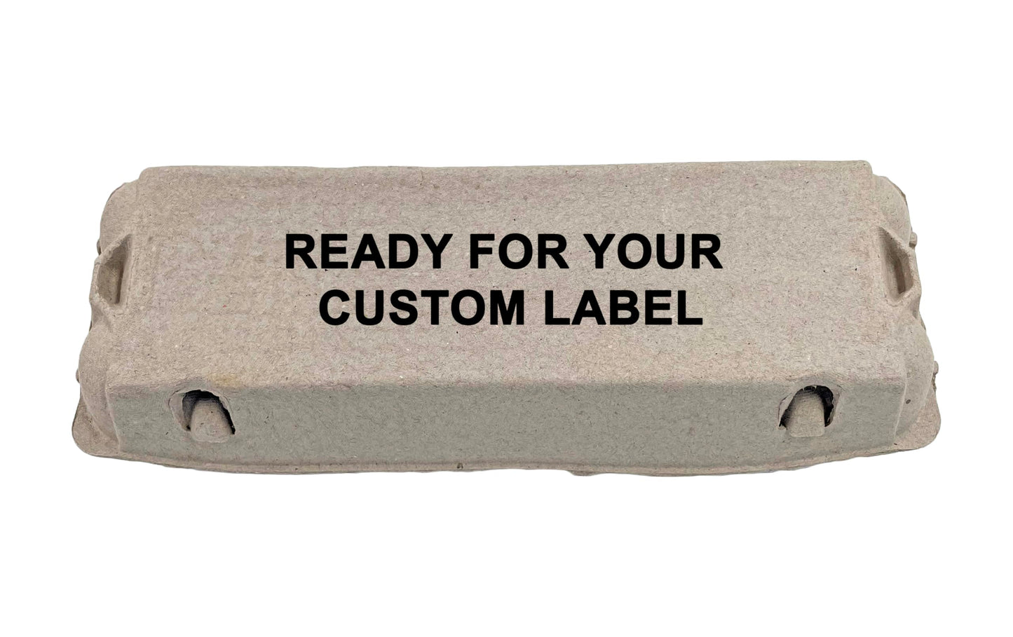 Egg Carton | Natural Pulp by Dasher's Spice & Beans | Holds One Dozen Eggs | Arts & Crafts Paint Holder | Pack of 12