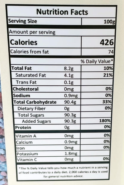 Dasher's Spice & Beans - Ice Cream Topping & Cake Decoration