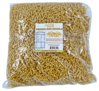 Pasta Noodles by Dasher's Spice & Beans | 100% Durum Semolina Flour |