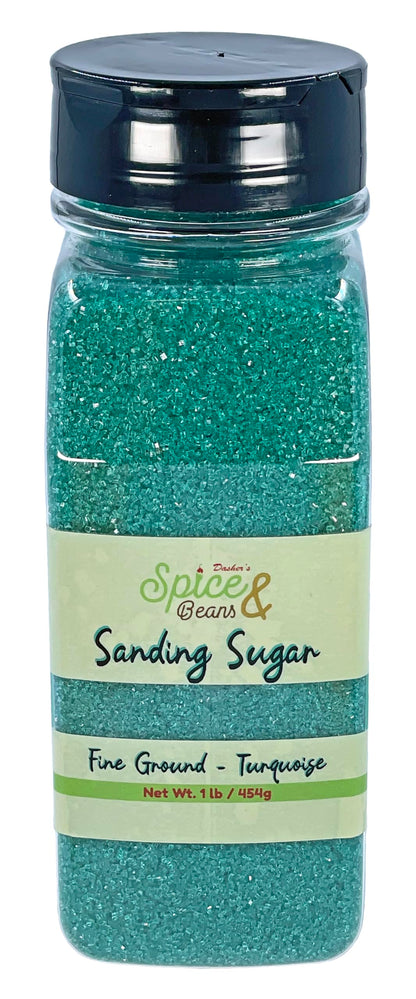Dasher's Spice & Beans Sanding Sugar | 1 lb Container | Made in USA |