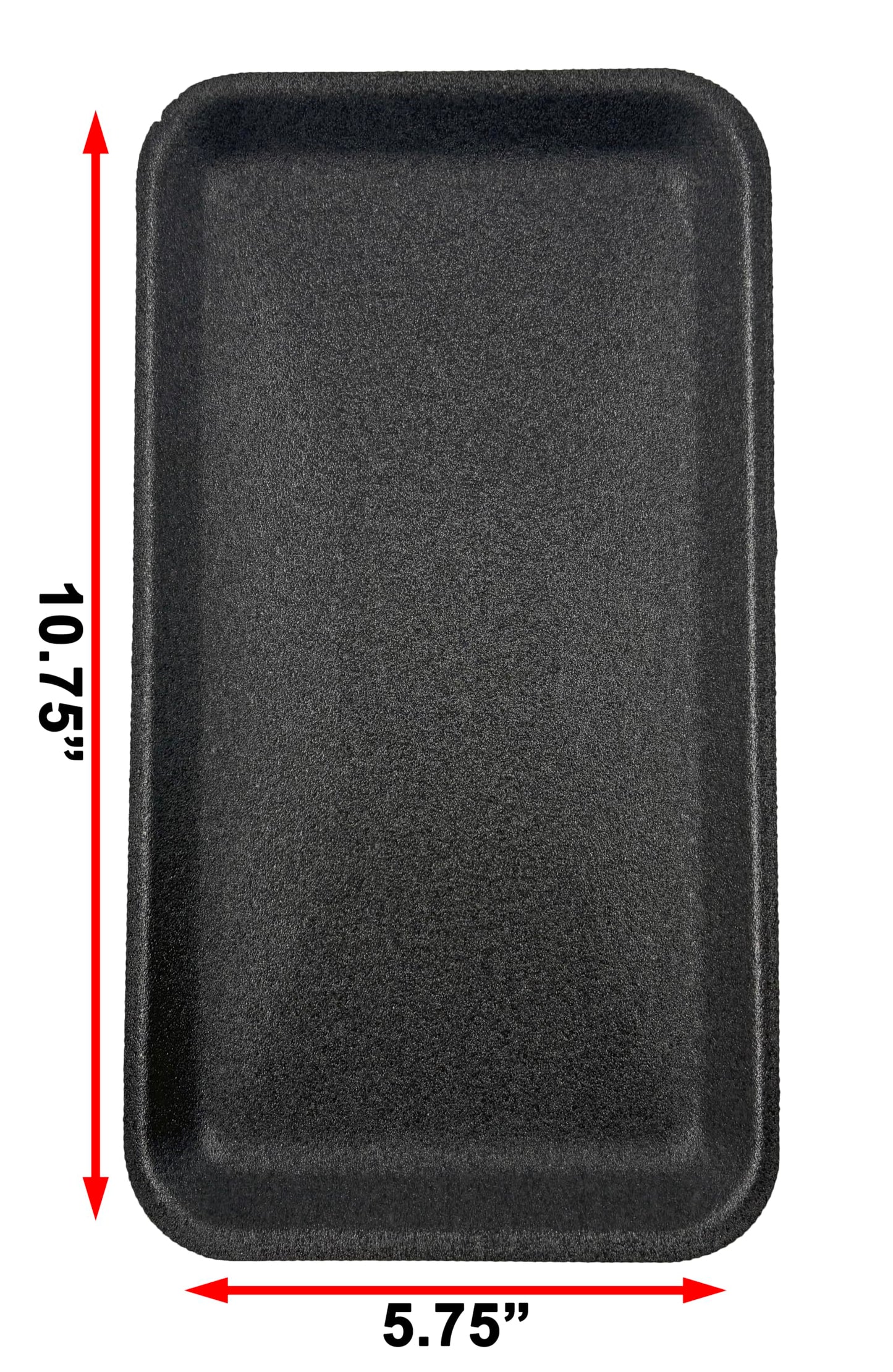 Bits N Things Foam Meat Trays | Disposable Standard Supermarket Meat Poultry Frozen Food Tray | Arts & Crafts |