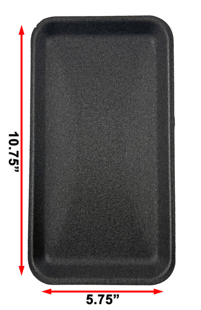 Bits N Things Foam Meat Trays | Disposable Standard Supermarket Meat Poultry Frozen Food Tray | Arts & Crafts |