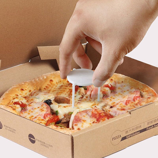 DASHER'S SPICE & BEANS Pizza Box Stackers 1.62" x 1.5" Each | 100 Count