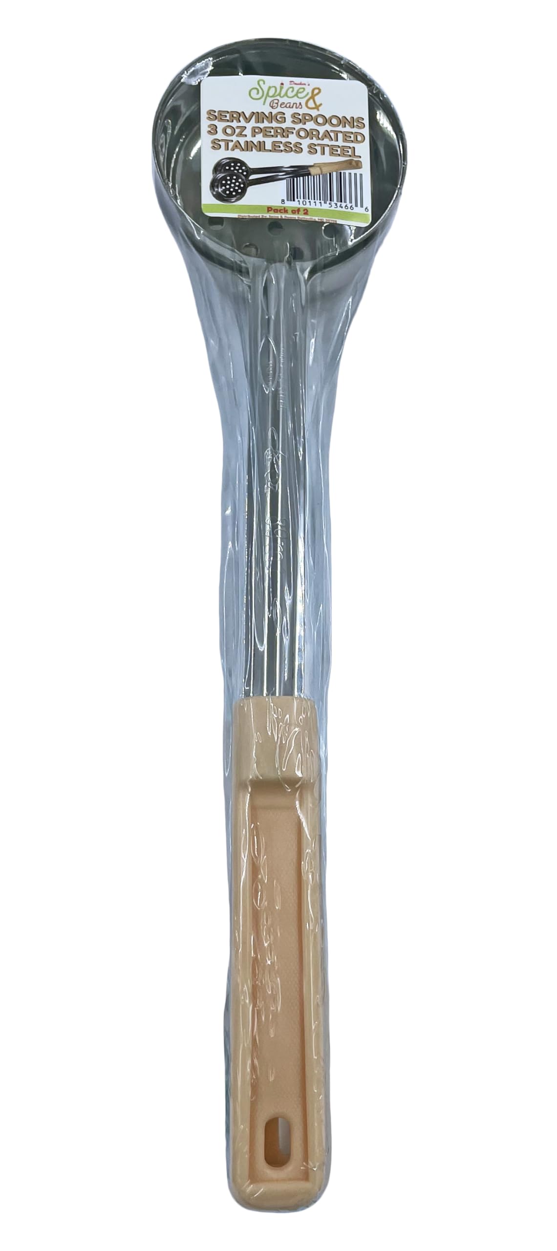 Stainless Steel Portion Control Serving Spoon - Pack of 2