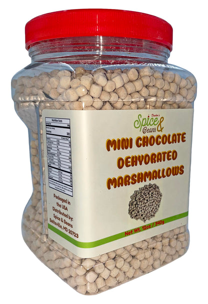 Dasher's Spice & Beans Mini Dehydrated Marshmallows | Ice Cream Topping & Cake Decoration |