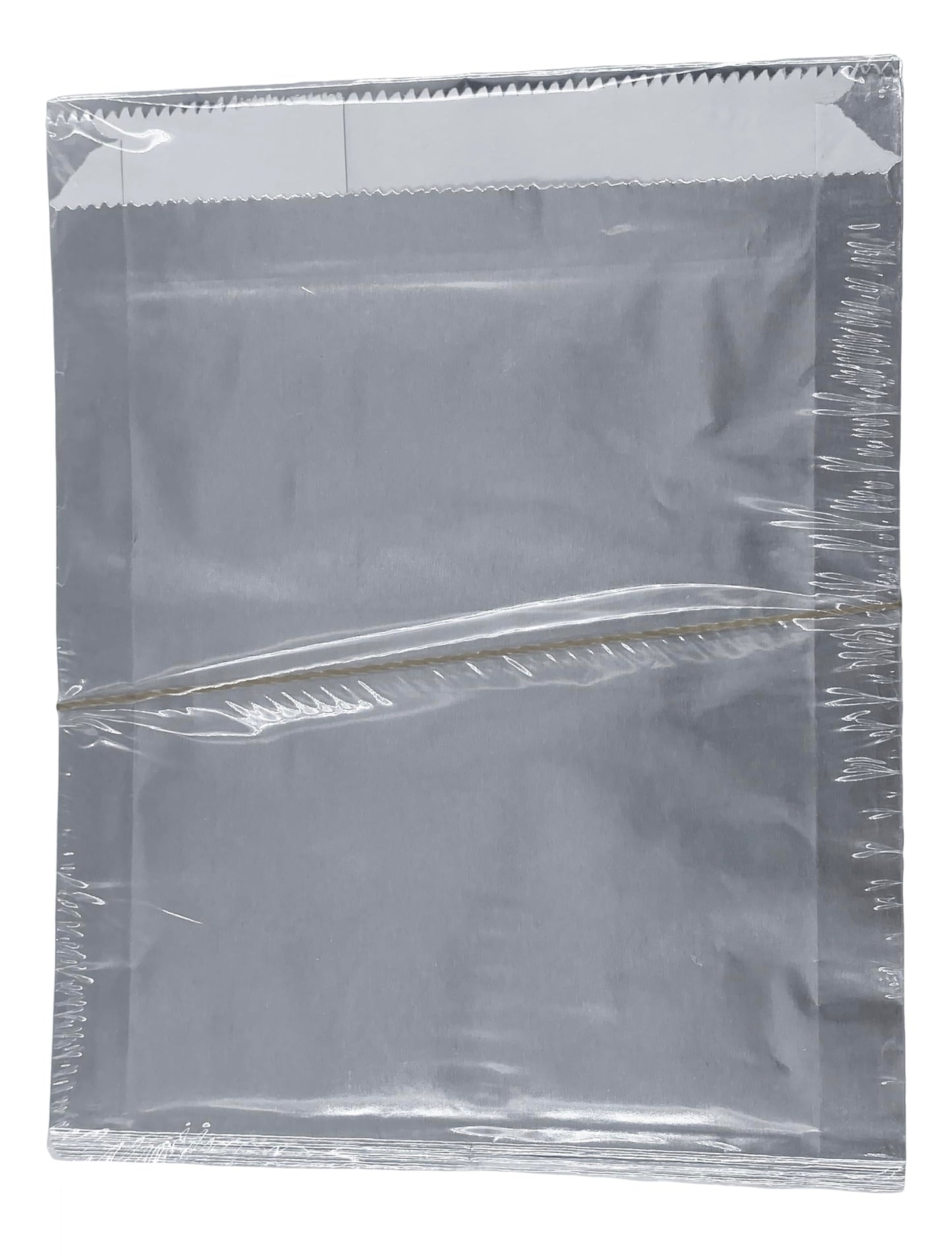 Bits N Things Large Foil Hamburger/Sandwich Bag 6" x 6.5" x 0.75" | Kosher, Insulated, & Grease Resistant Wrapper | 250 Count