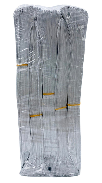 Bits N Things Large Foil Hamburger/Sandwich Bag 6" x 6.5" x 0.75" | Kosher, Insulated, & Grease Resistant Wrapper | 250 Count