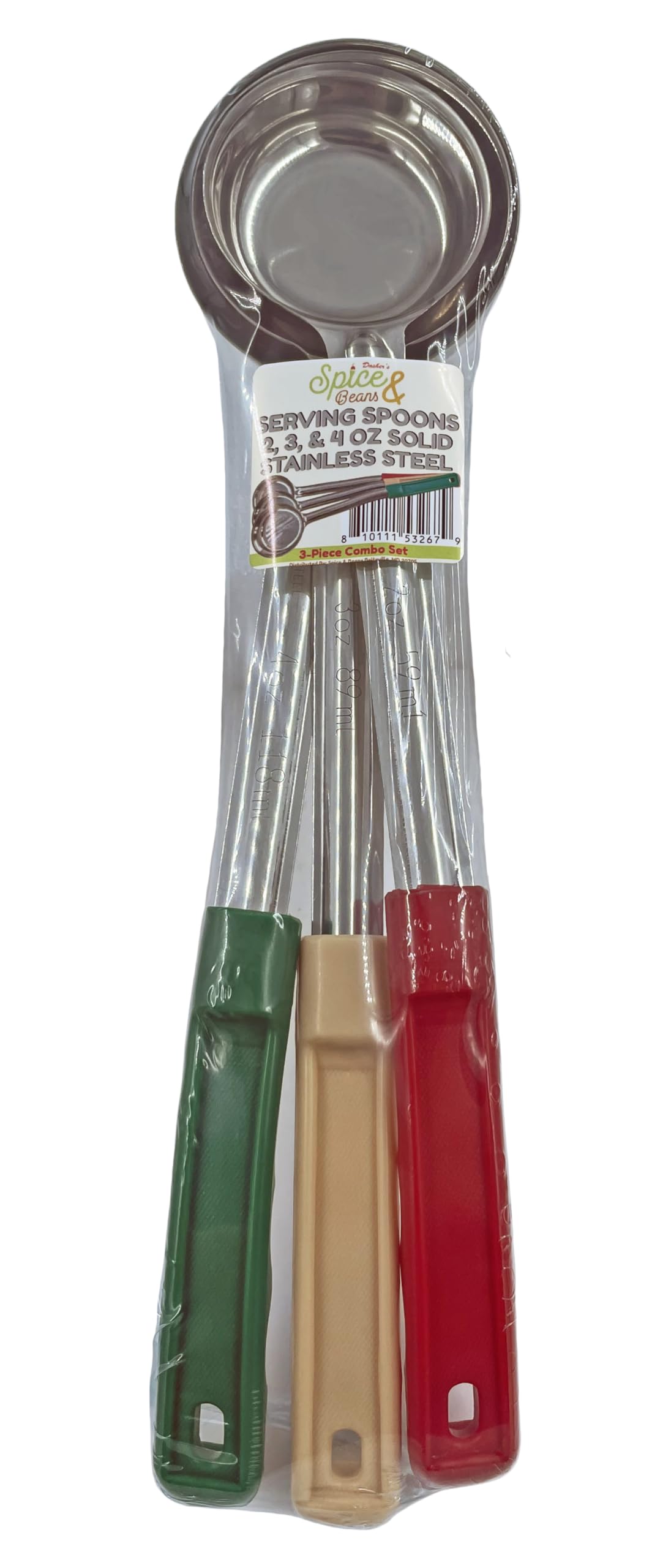 Stainless Steel Portion Control Serving Spoons | Combo Packs