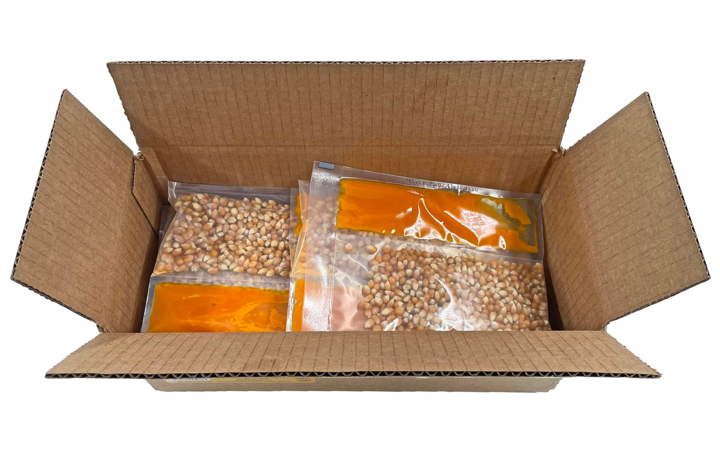 Home Theater All in One Popcorn Kit For 4 oz. Popper | Portion Packets with Kernels, Oil and Flavored Salt | By Bits N Things | Pack of 24