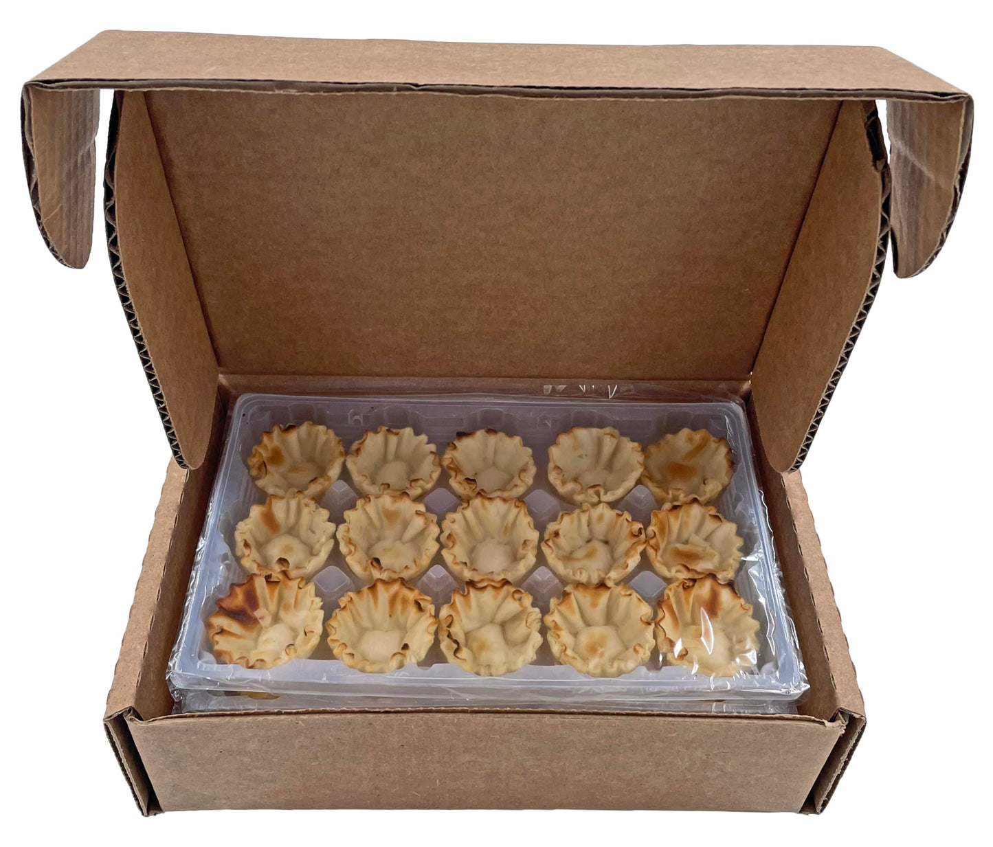 Bits N Things Mini Phyllo (Fillo) Shells | Fully Baked | Vegan & Kosher |15 Per Box (3 Boxes)