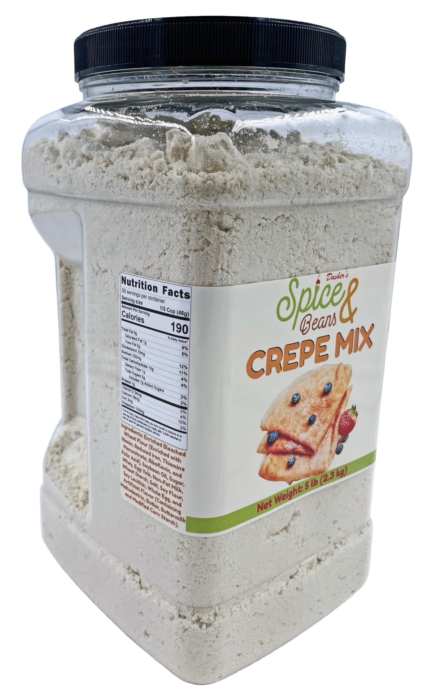 Mix By Dasher's Spice & Beans | Light and Fluffy | 5 lb