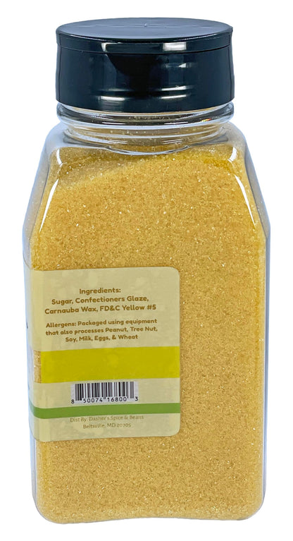 Dasher's Spice & Beans Sanding Sugar | 1 lb Container | Made in USA |