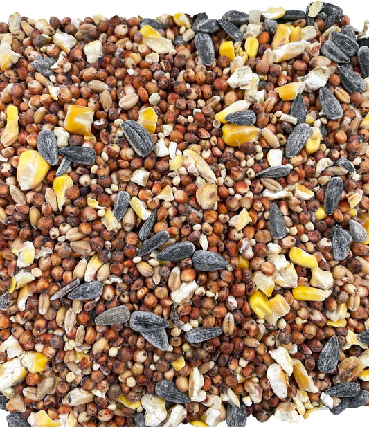 Bits N Things Wild Bird Food | Made in USA & All Season | (7 lbs., Value Feed Mix)