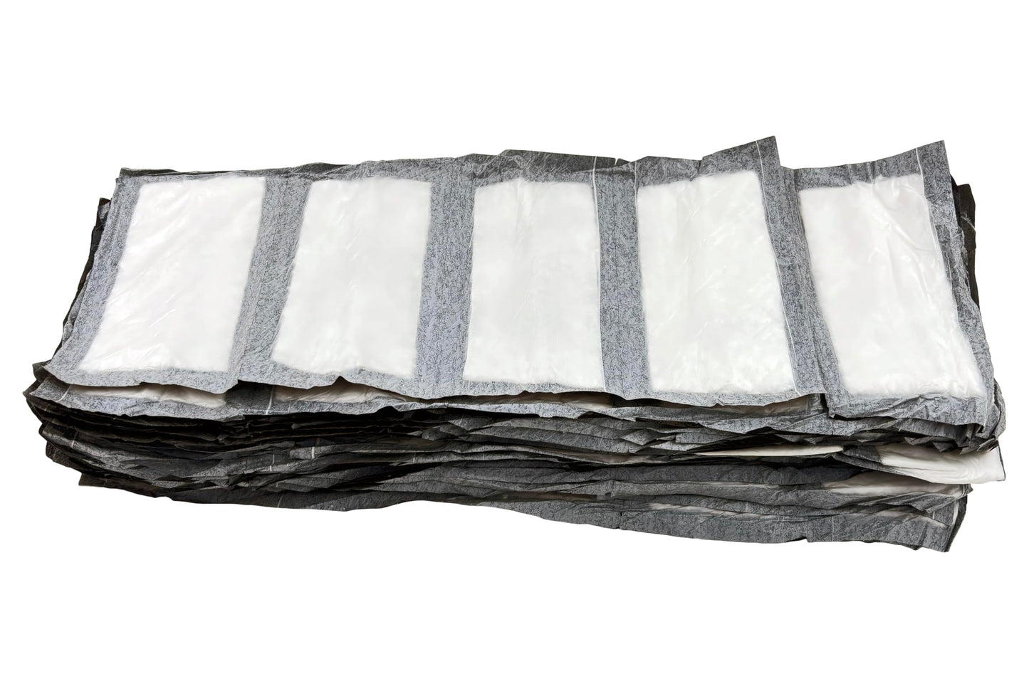 Bits N Things Absorbent Pads | Disposable Standard Supermarket Meat Poultry Frozen Food Pad | 4 x 7 | 40 gram | Pack of 150 (Black)